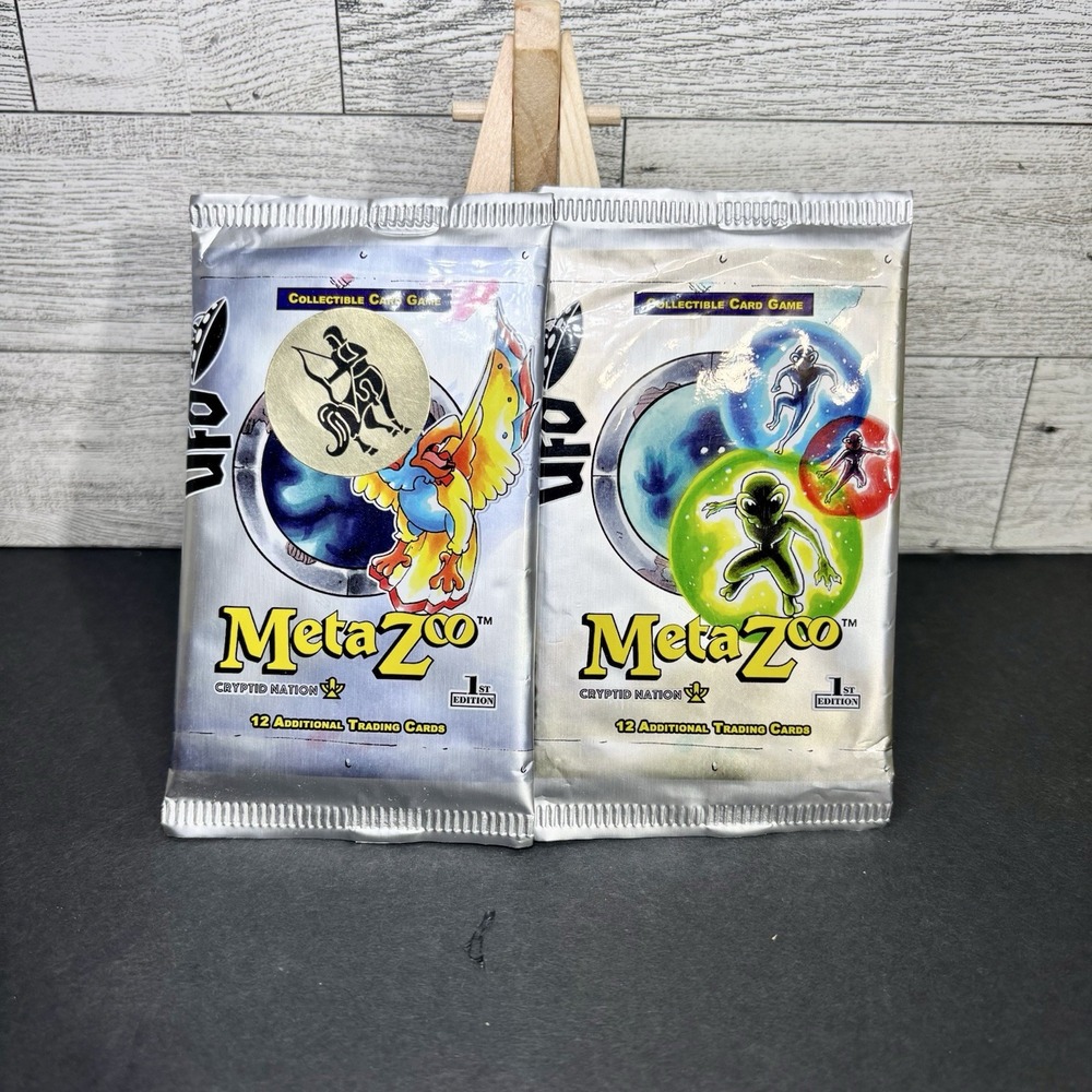 MetaZoo Wilderness 1st Edition Booster  Pack Factory Sealed  Lot Of 2‎